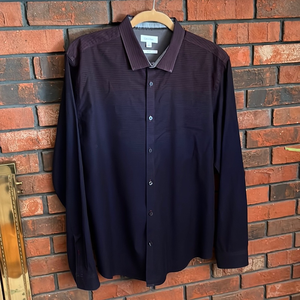 Calvin Klein slim fit button down